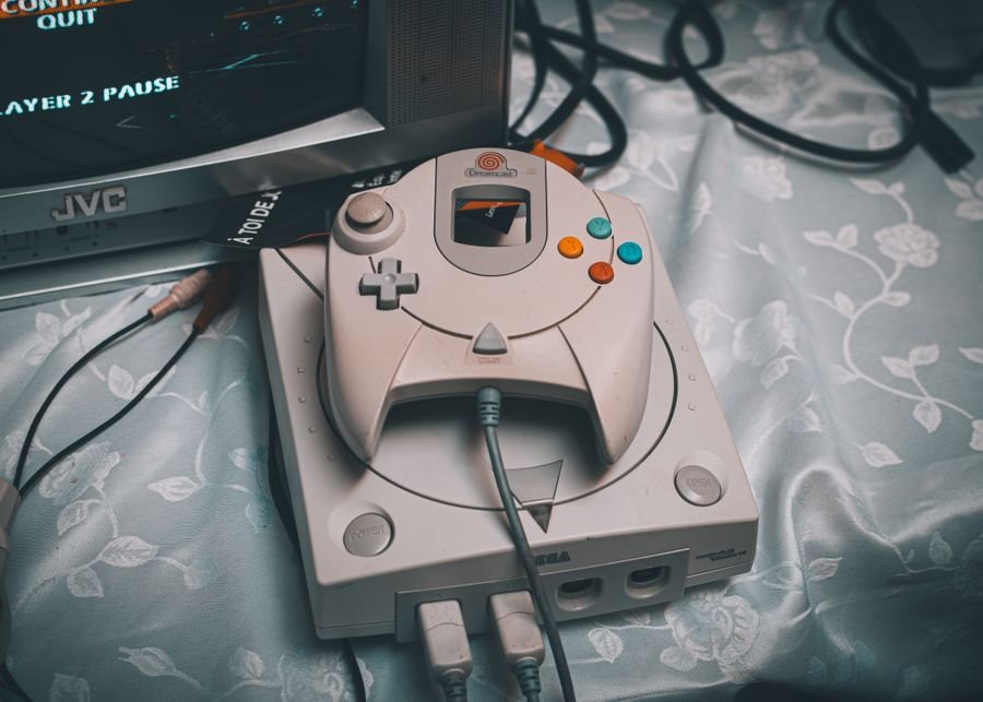 Consola Sega Dreamcast retro gaming